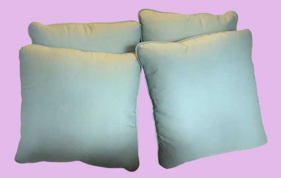 (4) Throw Pillows