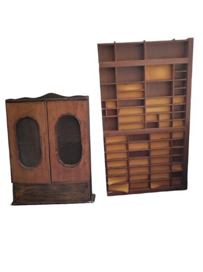 (2) Wood Items