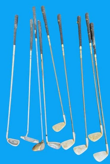 Assorted Golf Clubs Including Cobra