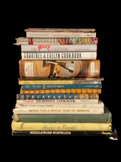 (15) Vintage Cookbooks