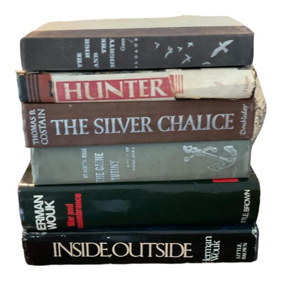 (6) Hardback Books