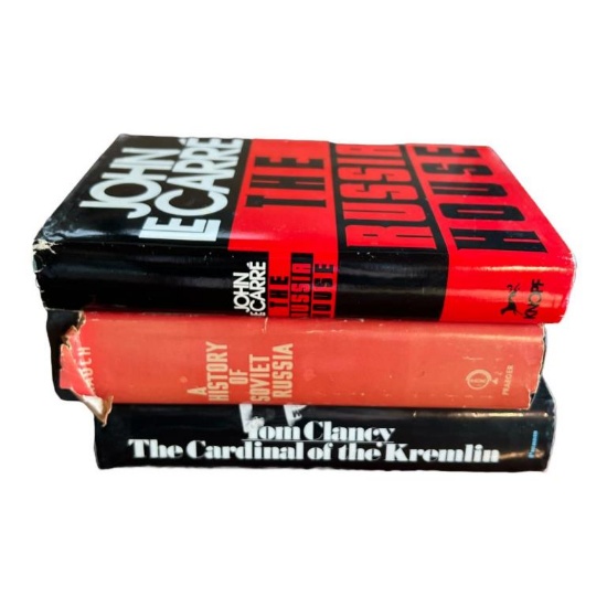 (3) Hardback Books (Russia)