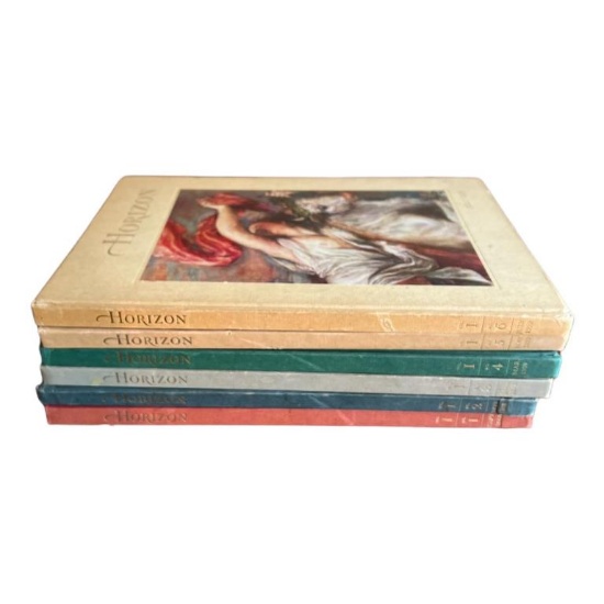 (6) Horizon Books of the Arts: Volumes 1-2 (