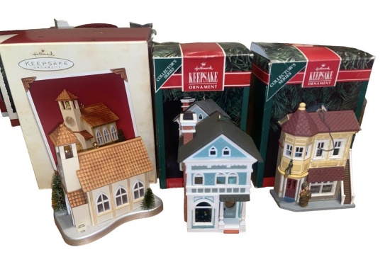 (3) Hallmark Ornaments