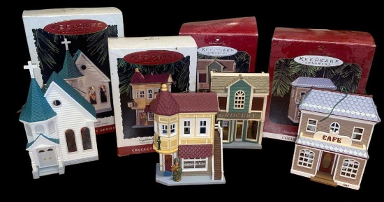 (4) Hallmark Ornaments
