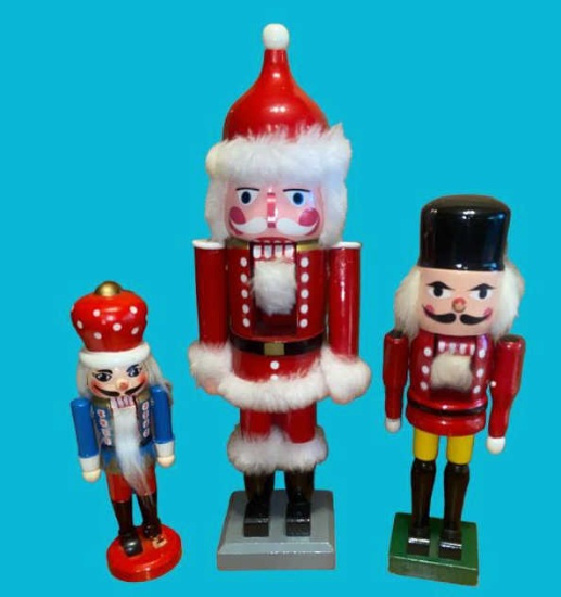 (3) Nutcrackers