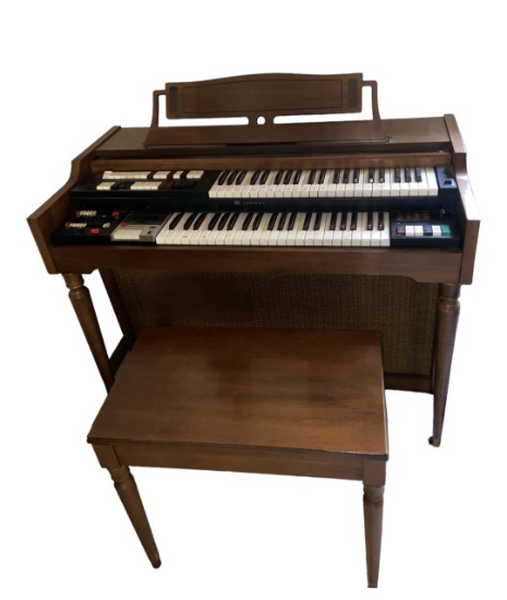 Organ - 44” x 22”, 34” H