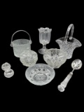 Assorted Crystal & Glass