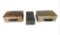 (2) Steel Security Chests, Fire-Resistant,