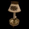 Toleware Lamp—11” High