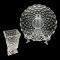 7” High Urn Vase American Clear by Fostoria and