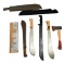 Assorted Machetes and Ax