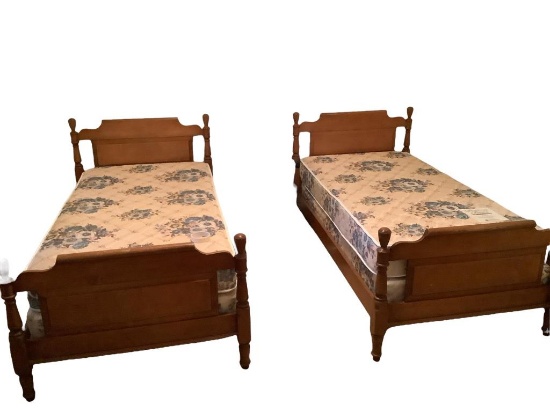 (2) Twin Size Beds