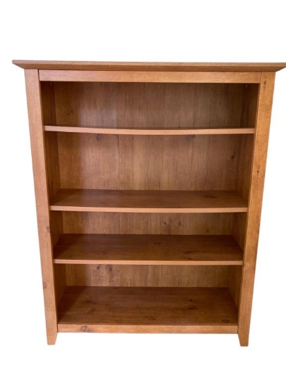 Wooden Bookcase—39” x 13 1/2”, 48 1/2" High