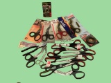 Assortment of Scissors and Utility Items