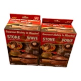 (2) Stone Wave Microwave Cookers NIB