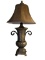 Table Lamp 35” to Top of Finial