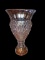 Footed Lead Crystal Vase