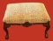 Wooden and Upholstered Footstool/Bench - 27