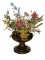 Artificial Flower Arrangement in Large Black and