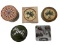 (5) Sets of Coasters: Set of 8, (3) Sets of 4,