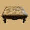 Ornately Carved Marble Top Coffee Table - 42