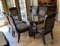 Glass Top Dining Table and (6) Dining Chairs -