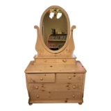 Painted Dresser with Mirror--Impressions by
