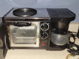 3 in 1 Breakfast Station:  Coffee Maker, Toaster
