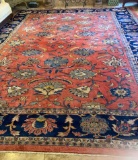 Hand-Knotted Rug--11' 9