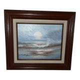 Framed and Signed Painting by H. Gailey-14.5” x