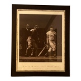 Framed Baseball Print-27.25” x 33.25”