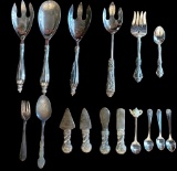 Assorted Silver Plate Flatware