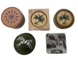 (5) Sets of Coasters: Set of 8, (3) Sets of 4,