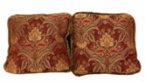 (2) Decorative Pillows-18” square