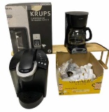 Krups Coffee Maker and Assorted Coffee Pods