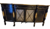 Black and Gold Buffet by Hickory White Furniture