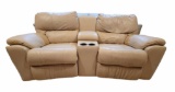 (2) Reclining Leather Home Theater Chairs and