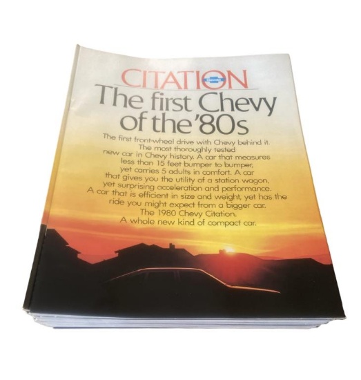 (47) “Citation” The First Chevy of the 80s