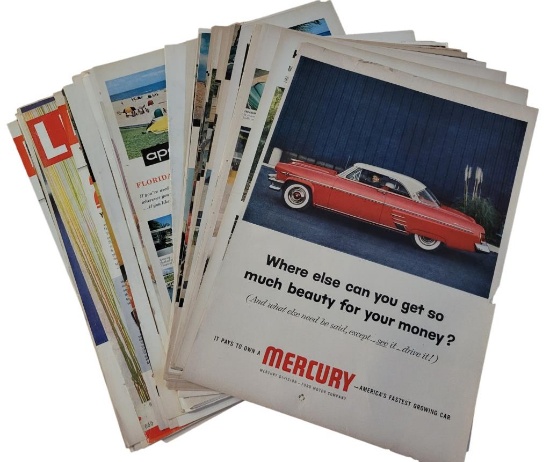 (48 +/-) 1950s & 1960s Mercury