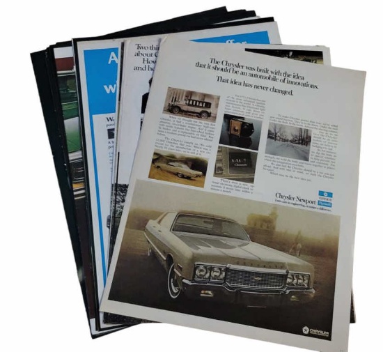 (21+/-) 1960s & 1970s Chrysler