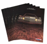 (6) 1965 Chevrolet Caprice/Impala/Belair Brochures