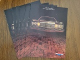 (5) 1974 Chevrolet Caprice/Impala/Balair Brochures
