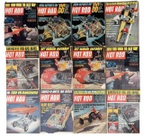 (12) Vintage “Hot Rod” Magazines: 1965 - (2)