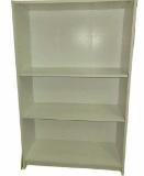 White Bookshelf w/2 Adj. Shelves 30