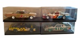 (4) Vintage NASCAR Cars Assembled from Kits in