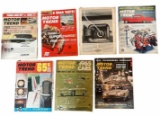 (7) Vintage Motor Trend Magazines: 1964 - March,