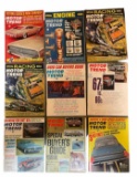 (9) Vintage Motor Trend Magazines - 1966: