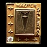 Pontiac Master Salesman Pin 10K Gold With Diamond