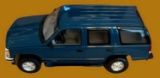 1995 Chevrolet Tahoe Teal Blue Ertl Model Car NIB